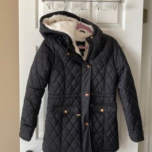 Women’s youth jacket size M faux fur lining nwt